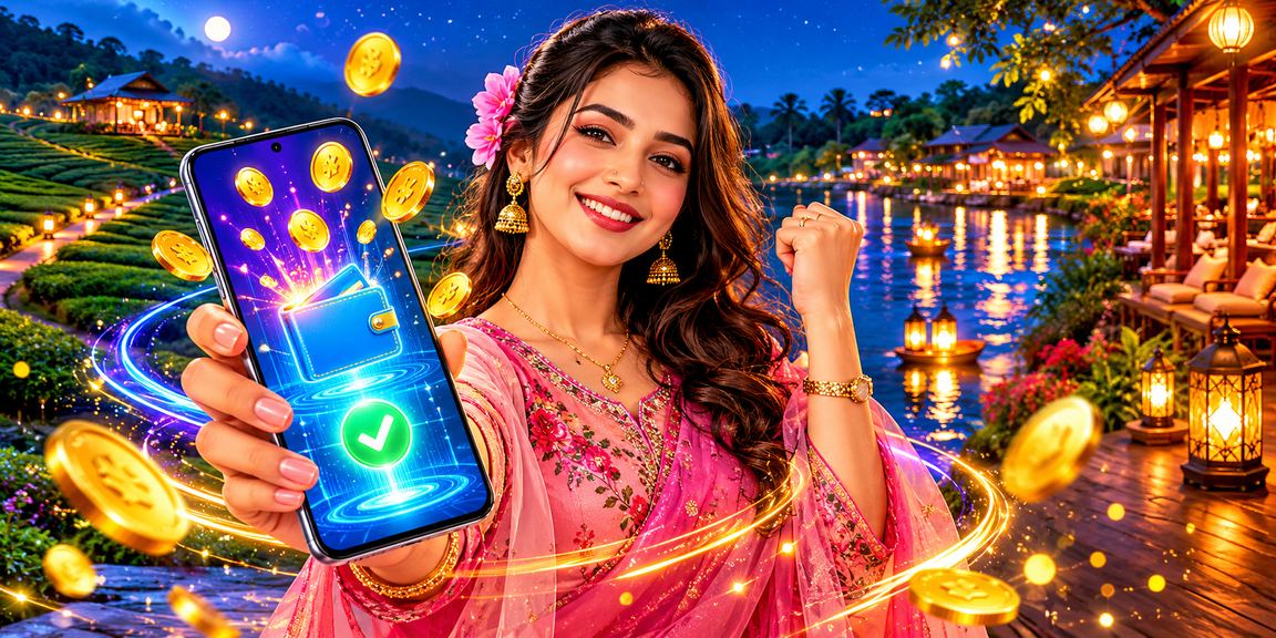 সিলেটের চা বাগানে বসে মোবাইলে pk 2014 অ্যাপে bKash দিয়ে ডিপোজিট করছেন একজন ব্যবহারকারী